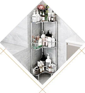 Metal Hamam Təşkilatçı Rafı