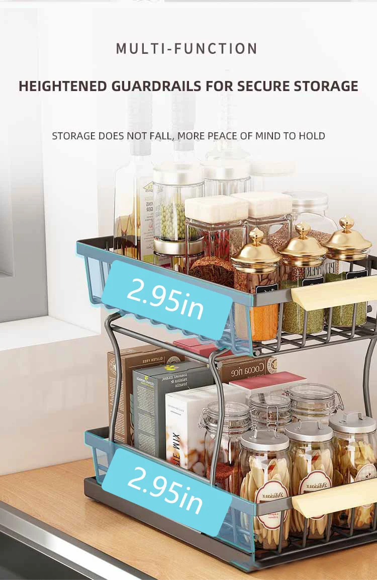 Heavy Duty Metal Pull Out Kitchen Storage Rack Heavy Duty Metal Pull Out Kitchen Storage Rack