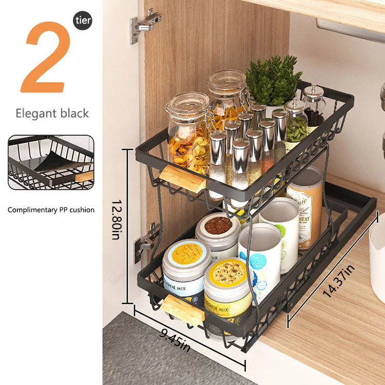 Heavy Duty Metal Pull Out Kitchen Storage Rack Heavy Duty Metal Pull Out Kitchen Storage Rack